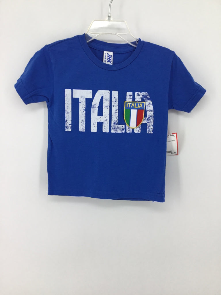 brandless Child Size 2 Blue Sports T-shirt - boys
