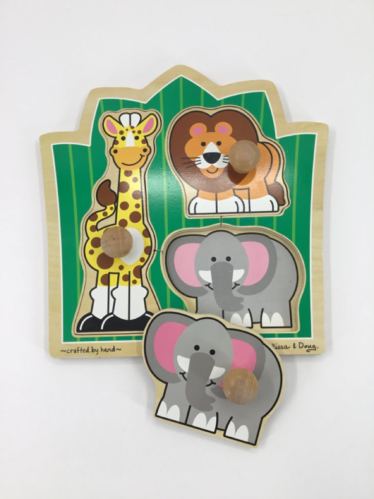 Melissa & Doug Jungle Friends Jumbo Knob Puzzle