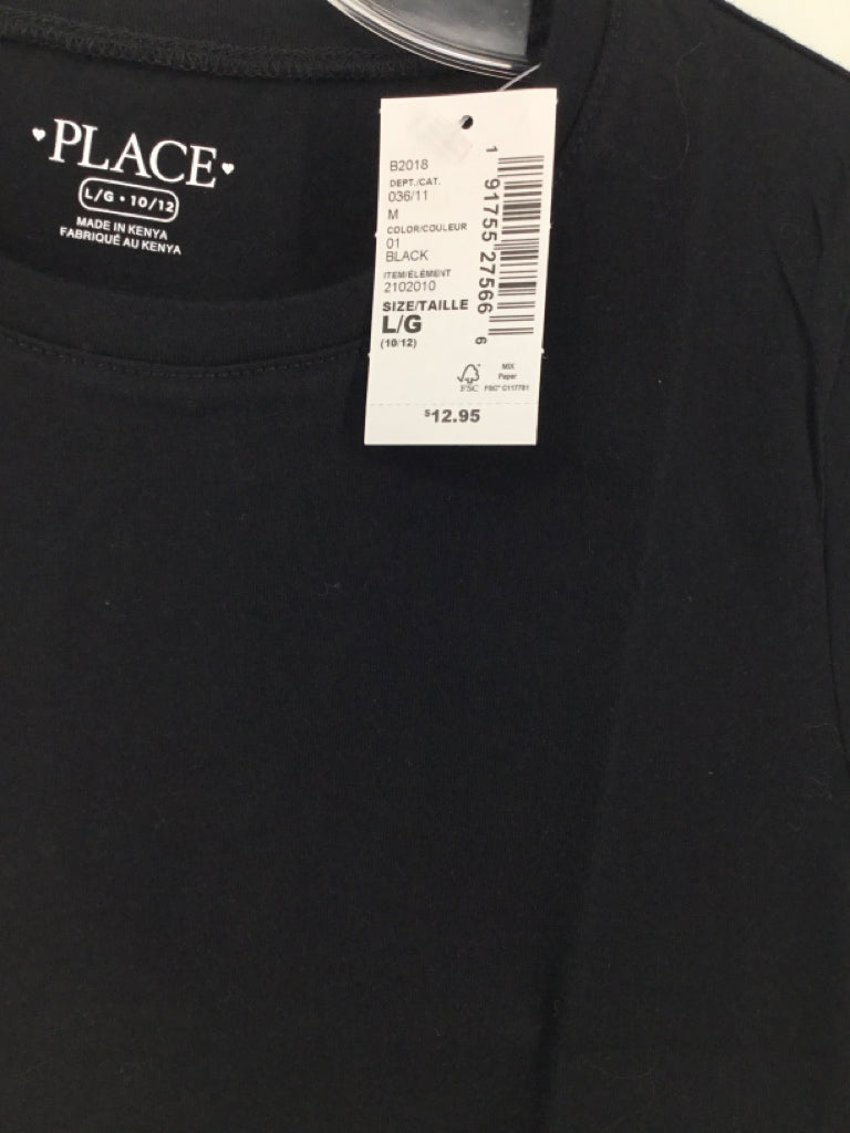 Childrens Place Child Size 10 Black T-shirt - girls