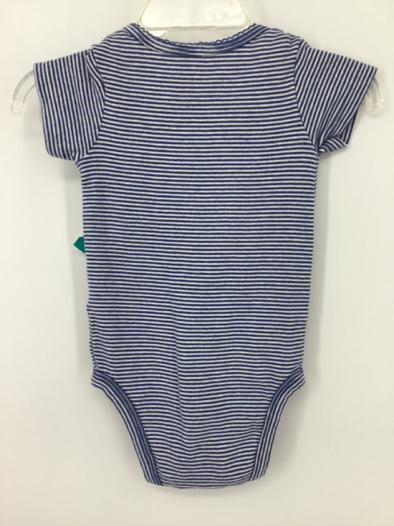 Carter's Child Size 6 Months Blue Onesie