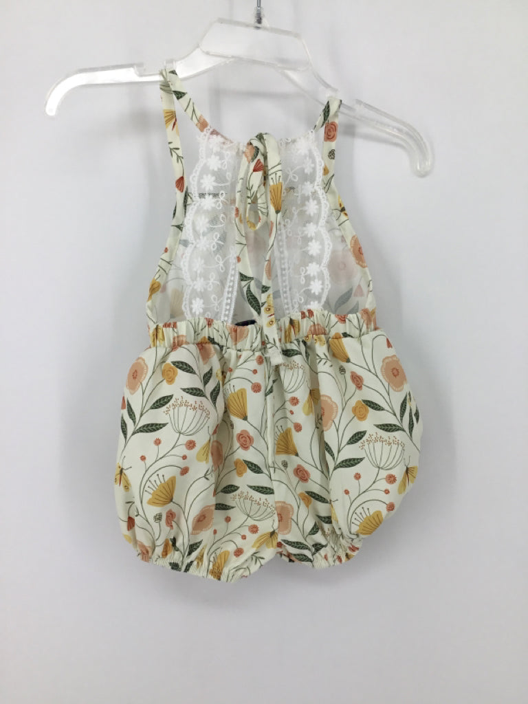 Bailey Bloosoms Child Size 3-6 Months Cream Outfit - girls