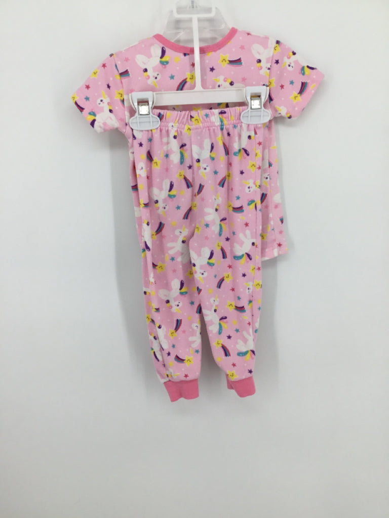 Mon Petit Child Size 24 Months Pink Pajamas - girls