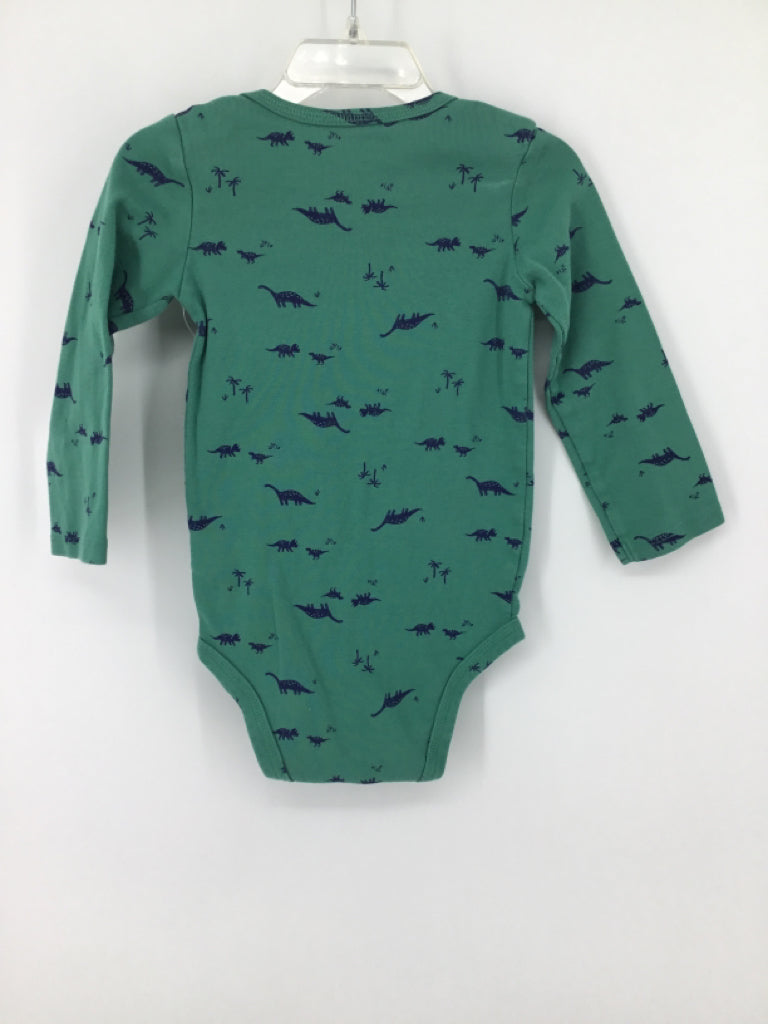 Just One You Made by Carters Child Size 24 Months Green Onesie