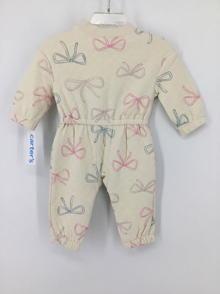 Carter's Child Size 6 Months Tan Outfit - girls