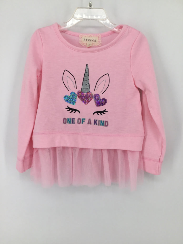 btween Child Size 4 Pink Shirt - girls