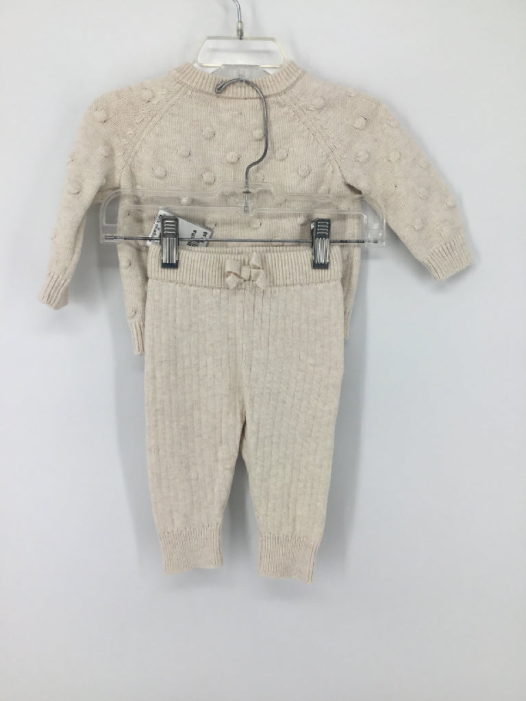 Cat & Jack Child Size 0-3 Months Tan Solid Outfit - boys