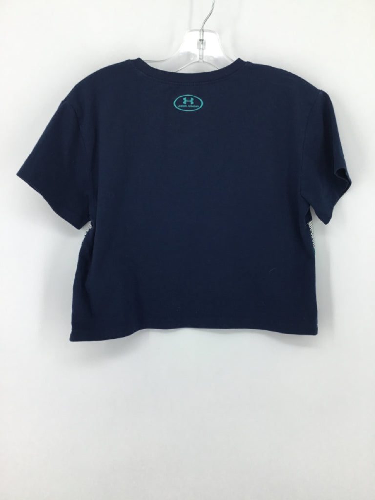 Under Armour Child Size 8 Blue T-shirt - girls