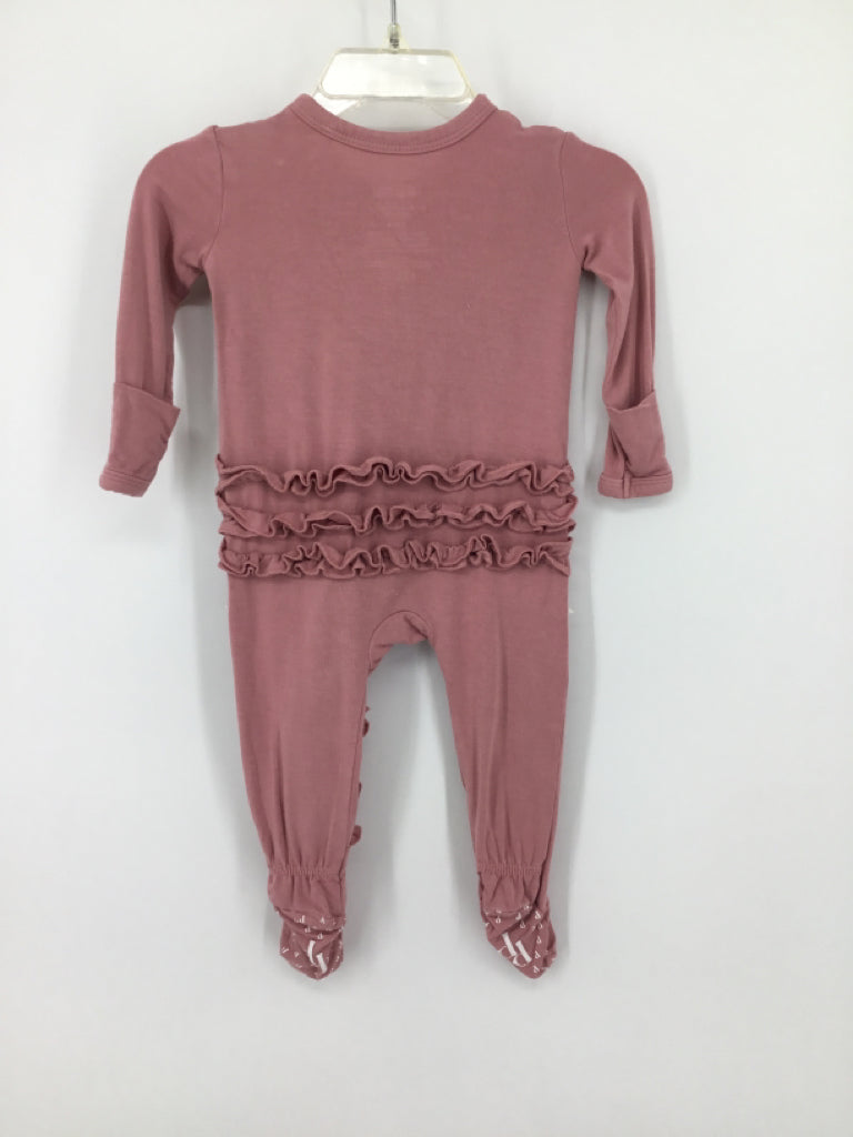 Posh Peanut Child Size 0-3 Months Pink Sleepers