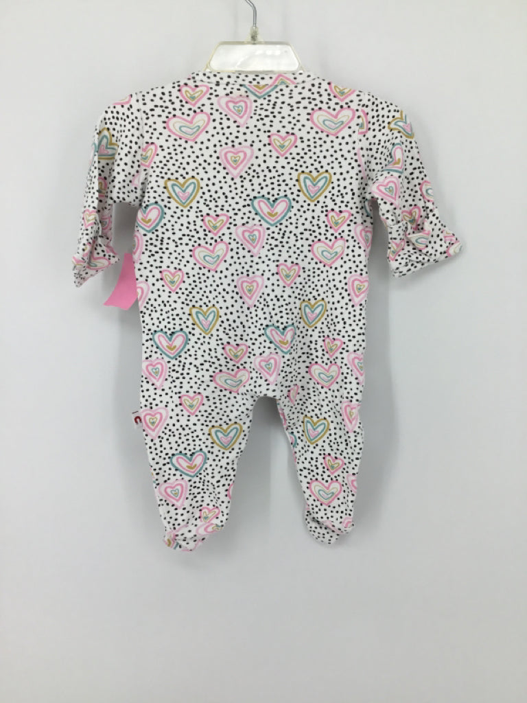 E=MC2 by Magnetic Me Child Size Newborn Pink Sleepers