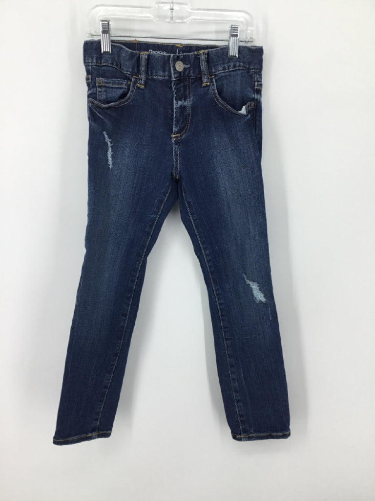 Gap Kids Child Size 7 Blue Solid Jeans - boys
