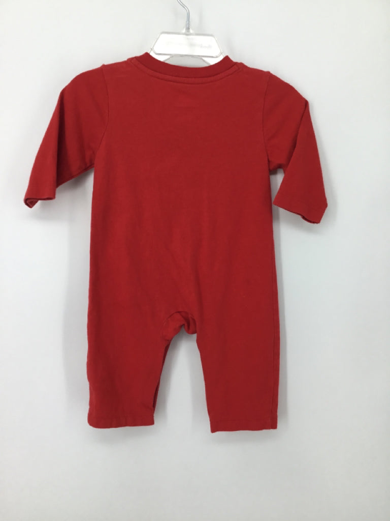 Adidas Child Size 6 Months Red screen printed Outfit - boys