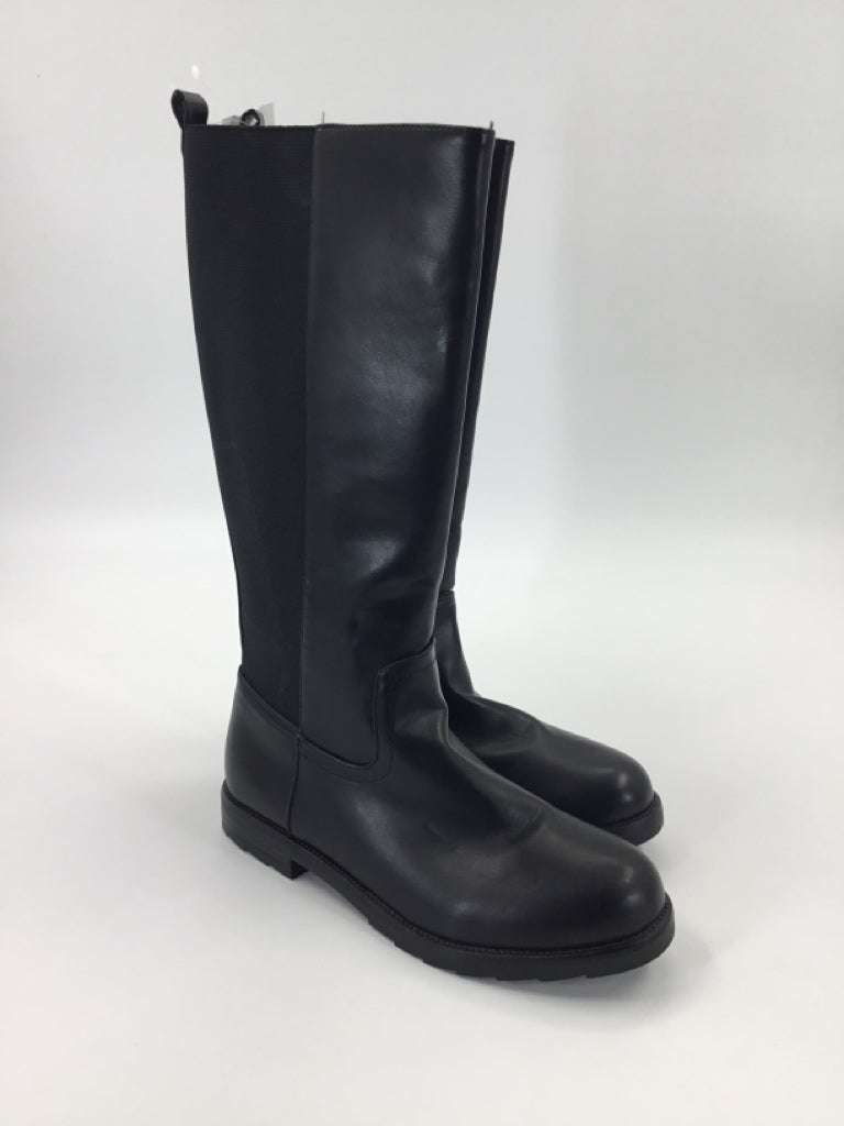 Steve Madden Child Size 5 Youth Black Boots