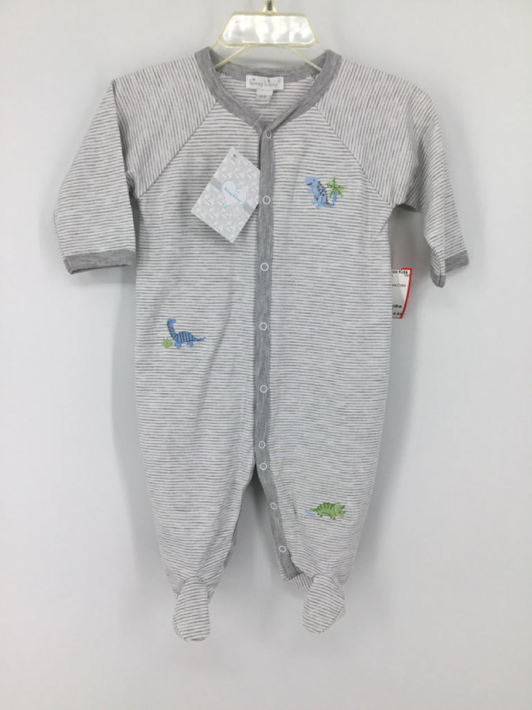 Kissy Kissy Child Size 6-9 Months Gray Sleepers
