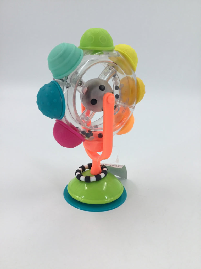 Sassy Light-up Rainbow Reel Tray Toy