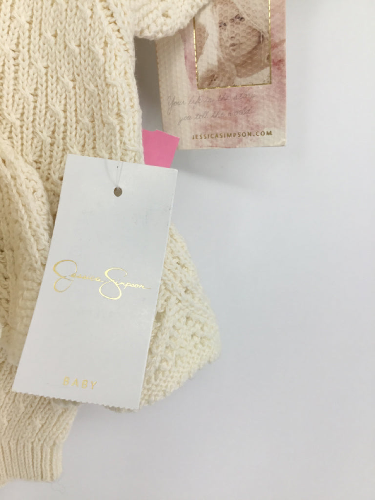 Jessica Simpson Child Size 3-6 Months Cream Outfit - girls