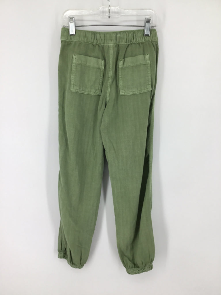Cat & Jack Child Size 8 Green Solid Pants - boys