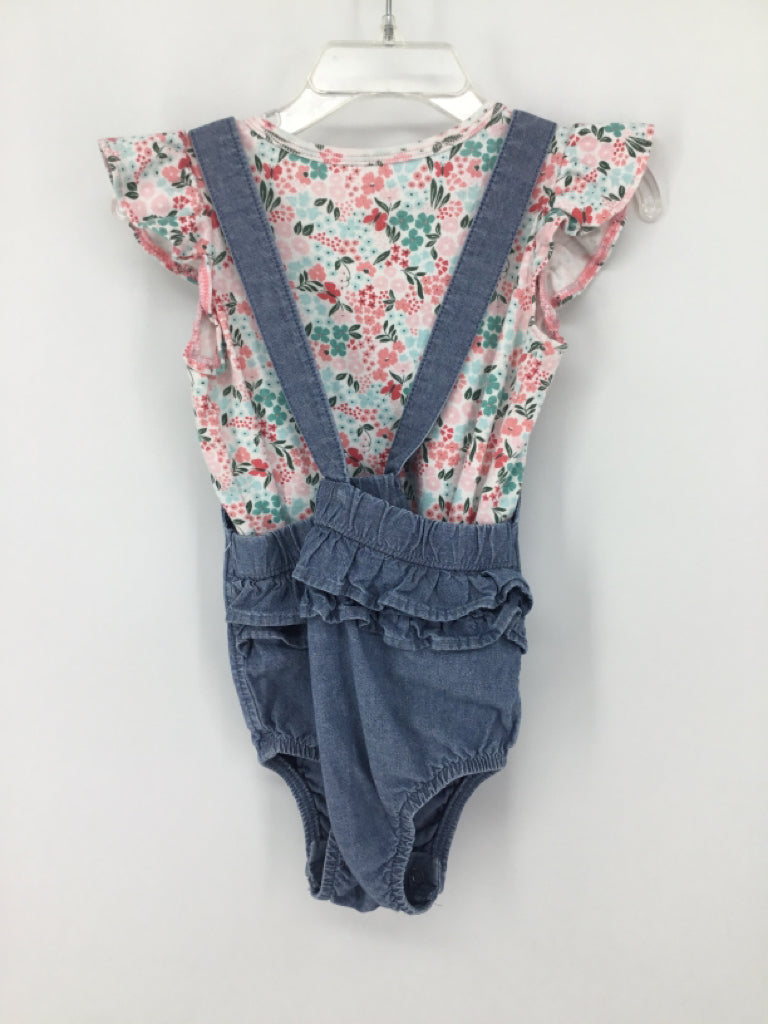 Carter's Child Size 12 Months Blue Outfit - girls