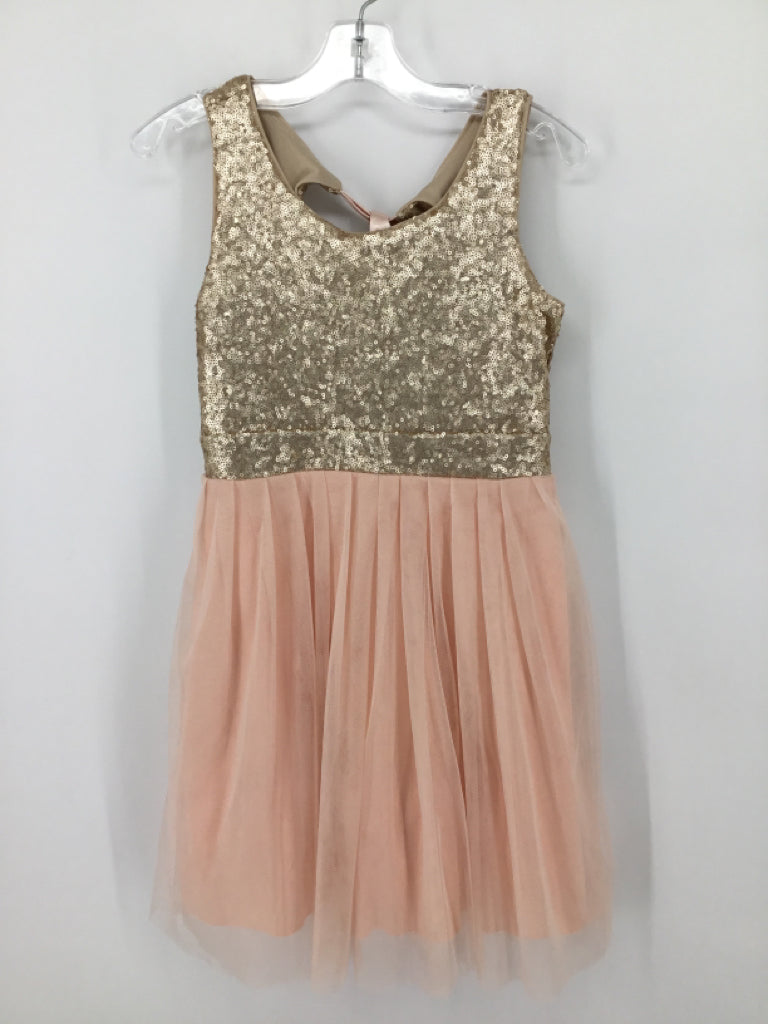 Crystal Doll Child Size 8 Gold Dress - girls