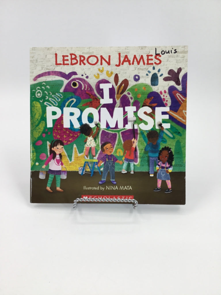 Scholastic Lebron James I Promise Paperback Book