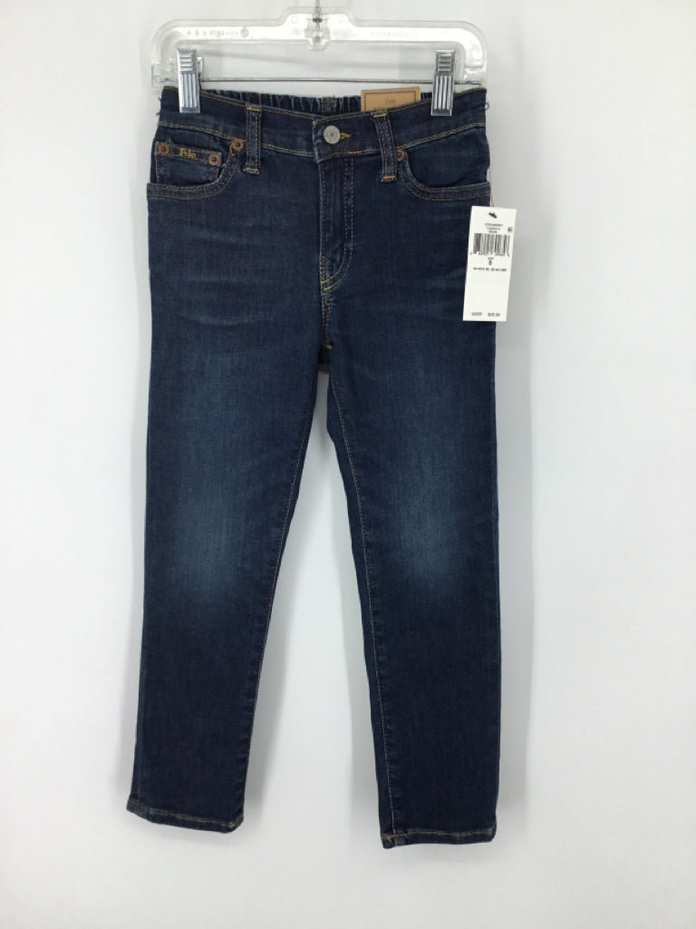 Ralph Lauren Child Size 5 Blue Solid Jeans - boys