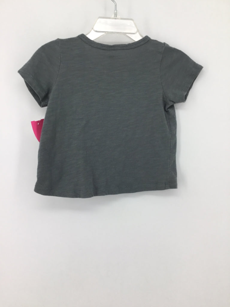 Rylee & Cru Child Size 3-6 Months Gray screen printed T-shirt - boys
