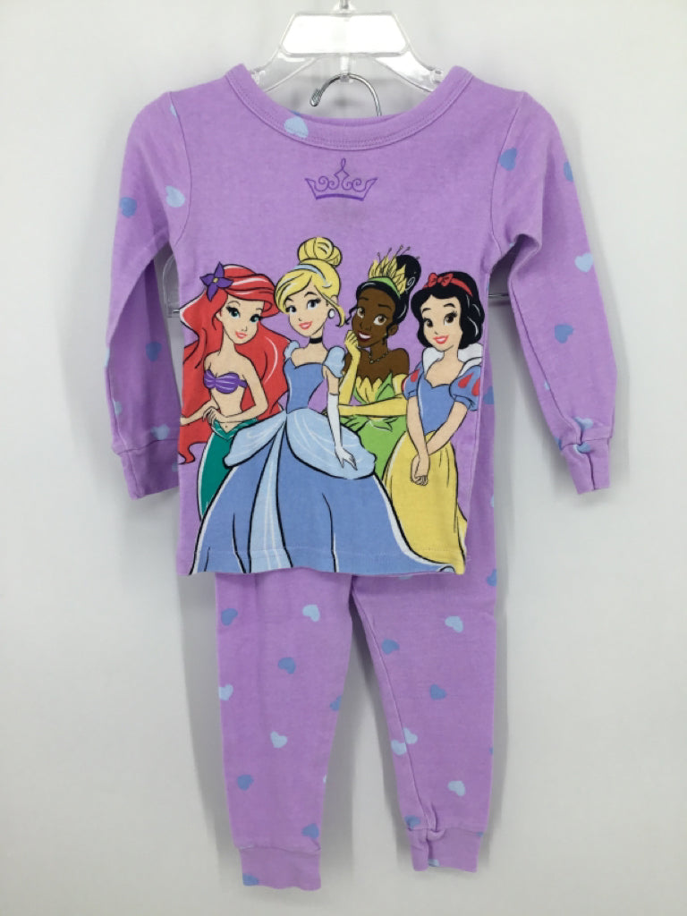 Disney Child Size 3 Purple Pajamas - girls
