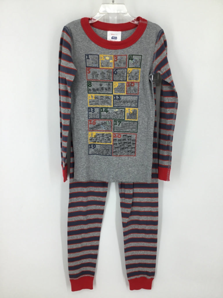 Hanna Andersson + Star Wars Child Size 6 Gray Character Pajamas - boys