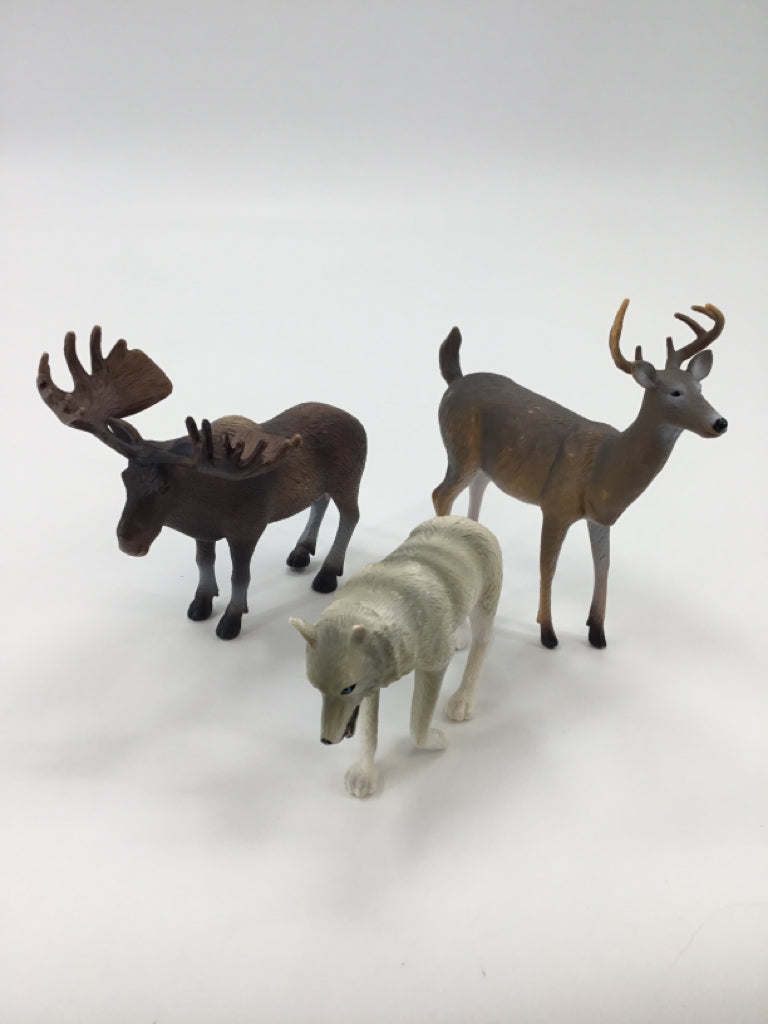 Terra by Battat Woodland Creatures Animal Figures - 3 pcs