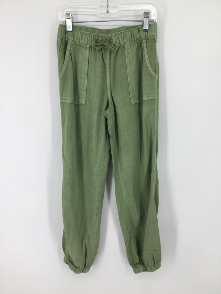 Cat & Jack Child Size 8 Green Solid Pants - boys