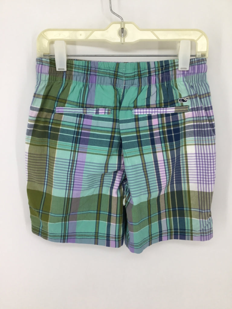 vineyard vines Child Size 10 Multi-Color Plaid Shorts - boys