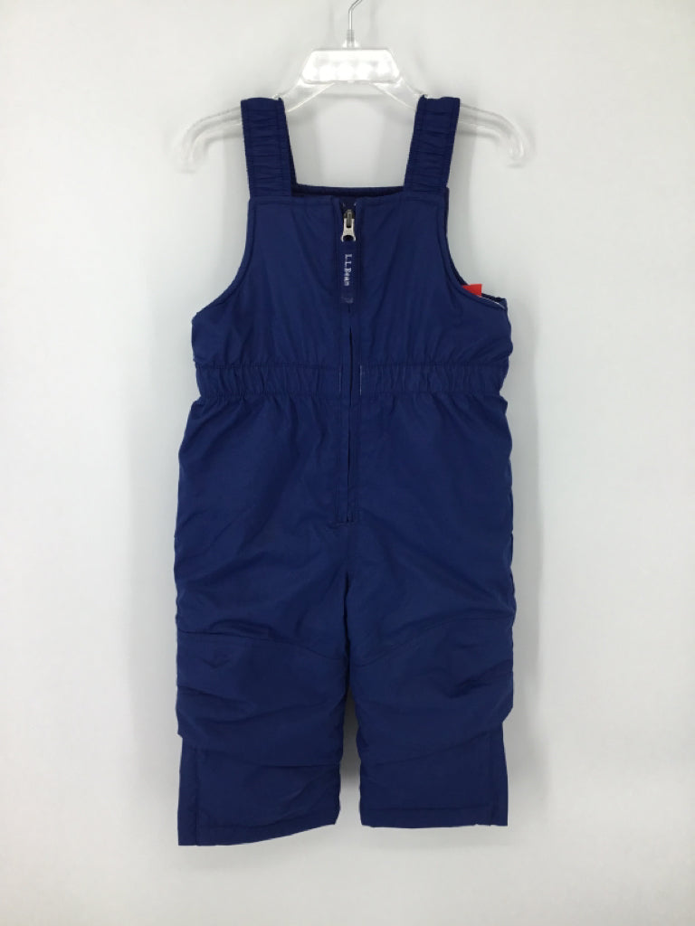 LL Bean Child Size 2 Blue Solid Outerwear - boys