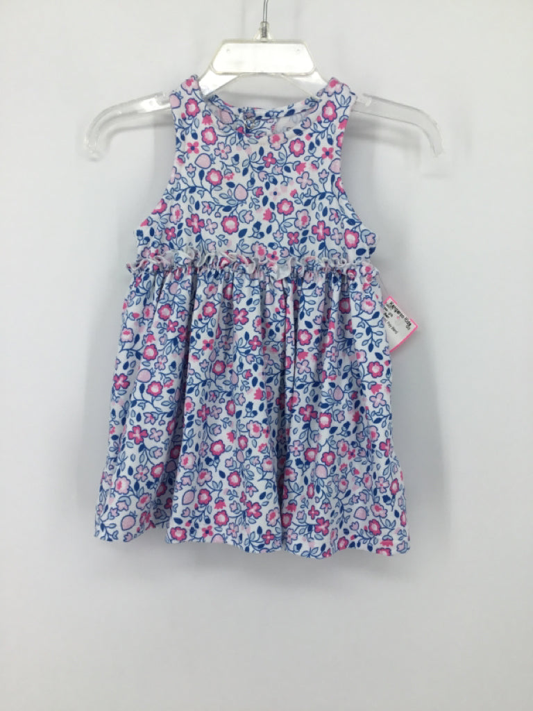 Mini Bean Child Size 3-6 Months Blue Dress - girls