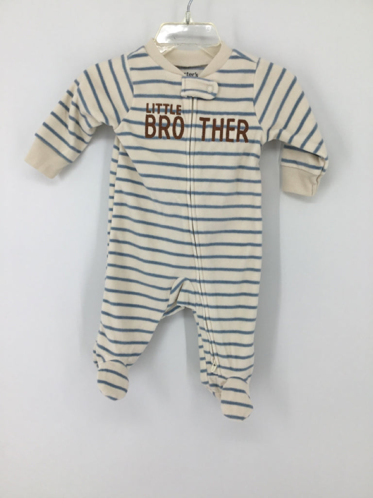 Child of Mine Child Size 0-3 Months Beige Sleepers