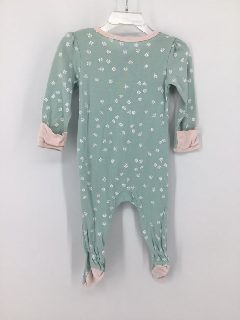 cloud island Child Size 6-9 Months Blue Sleepers