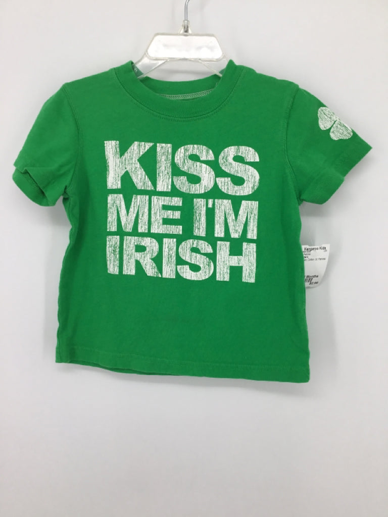 Carter's Child Size 18 Months Green St Patricks T-Shirt