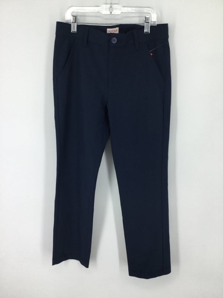 Cat & Jack Child Size 10 Navy Solid Pants - boys