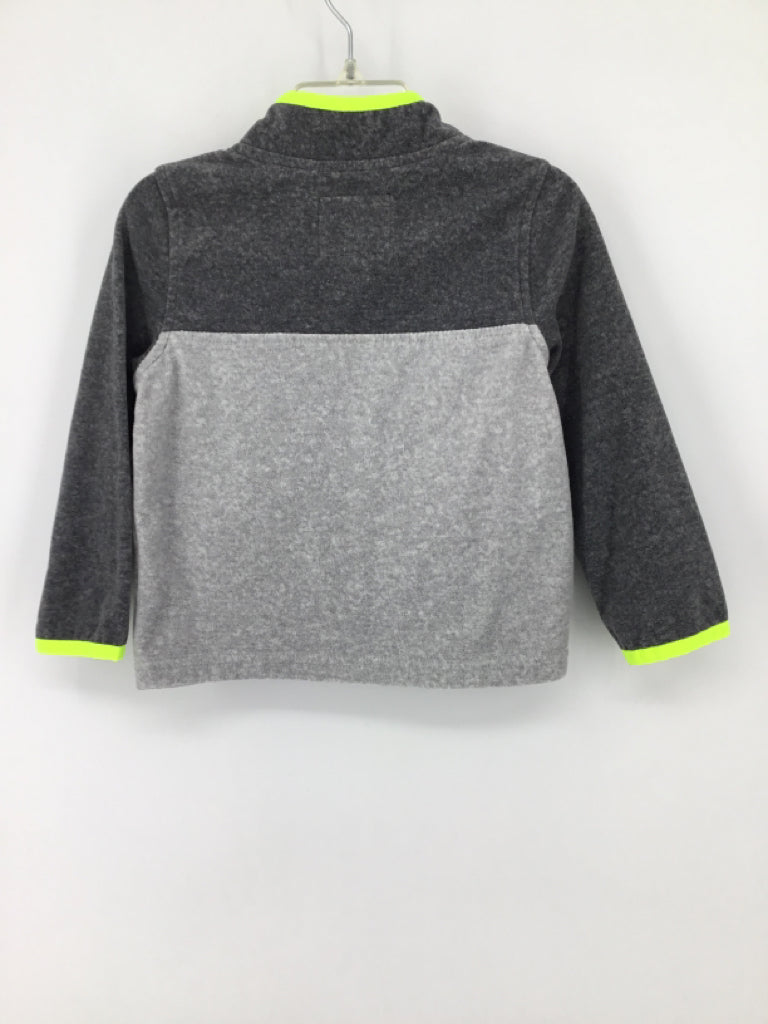 OshKosh B'gosh Child Size 2 Gray Solid Sweatshirt - boys