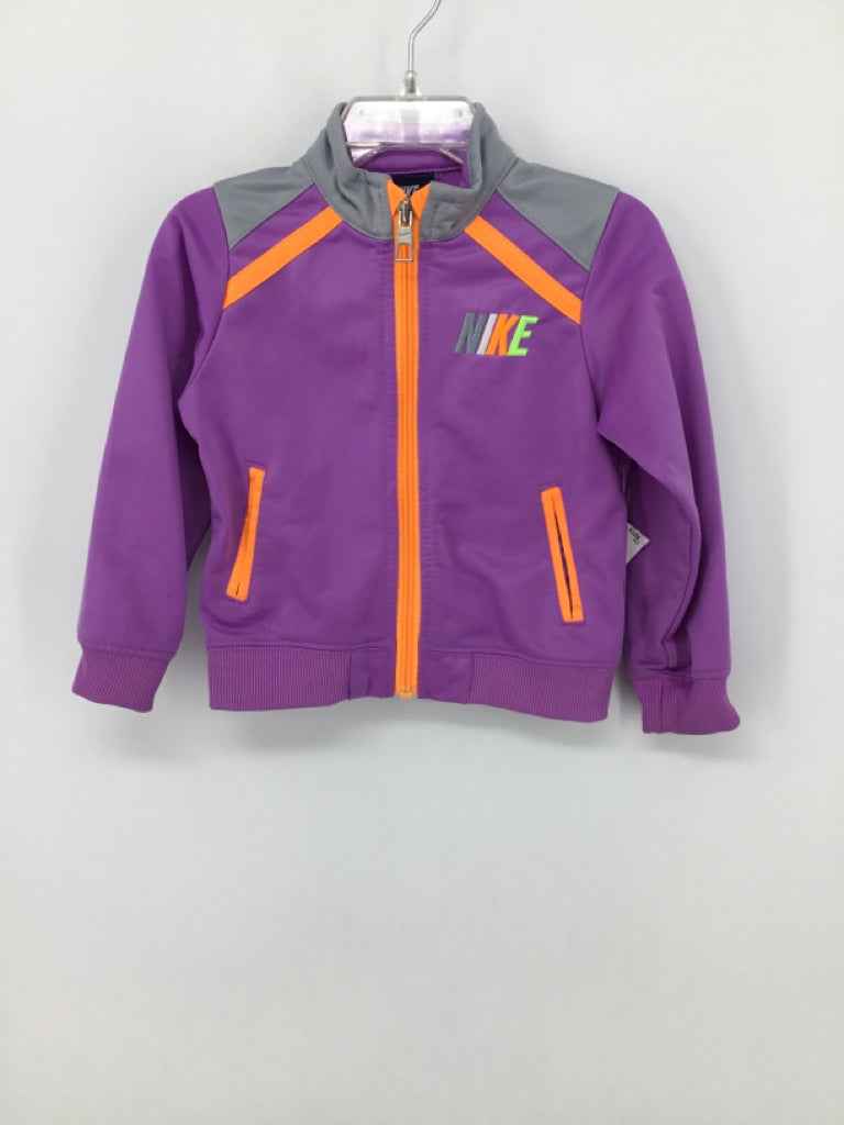 Nike Child Size 24 Months Purple Jacket - girls
