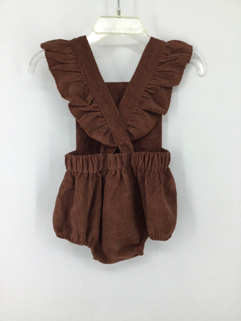brandless Child Size 0-3 Months Brown Outfit - girls