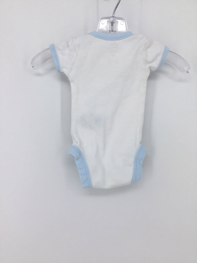 Just One You Made by Carters Child Size Preemie Blue Onesie