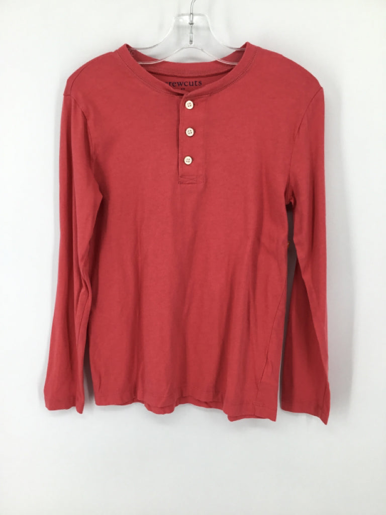 Crewcuts Child Size 10 Pink Solid Shirt - boys