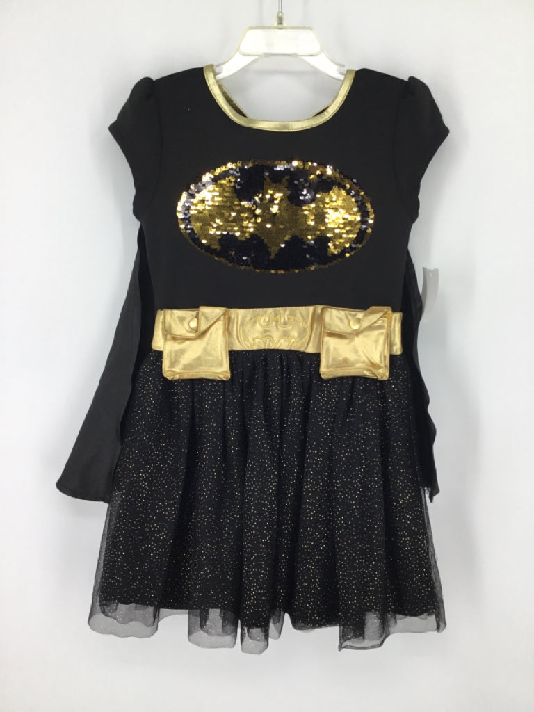 Batman Child Size 6 Black Dress-Up