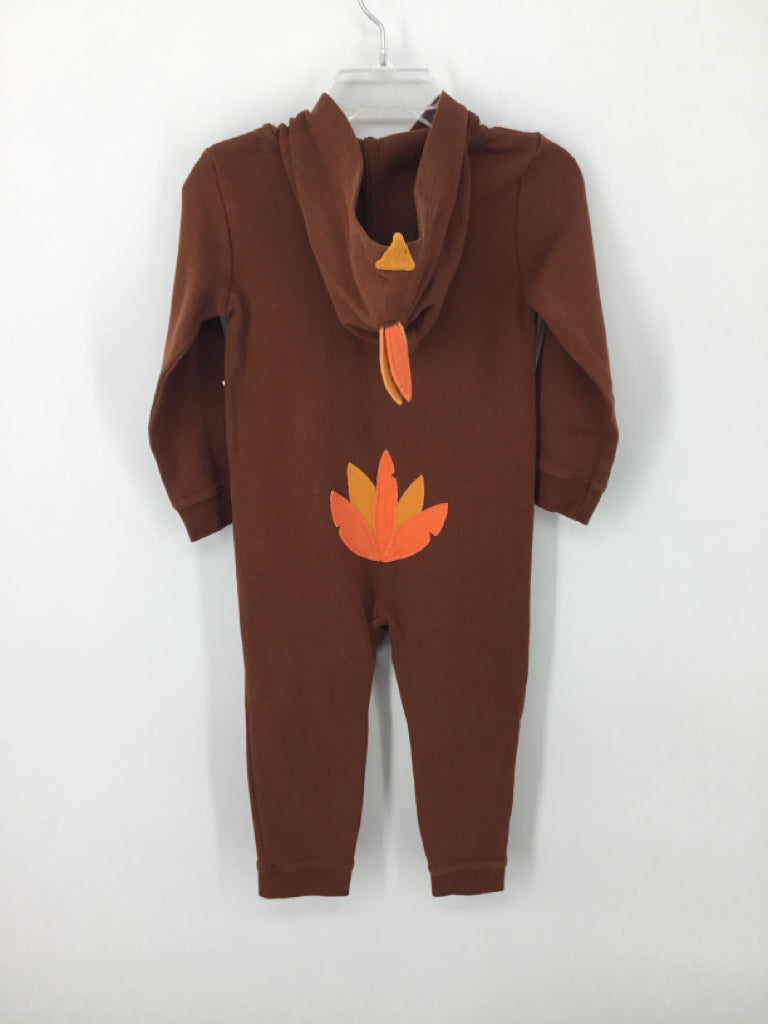 Carter's Child Size 24 Months Brown Thanksgiving Outfit