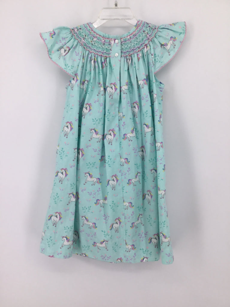 Petit Bebe Child Size 4 Blue Dress - girls