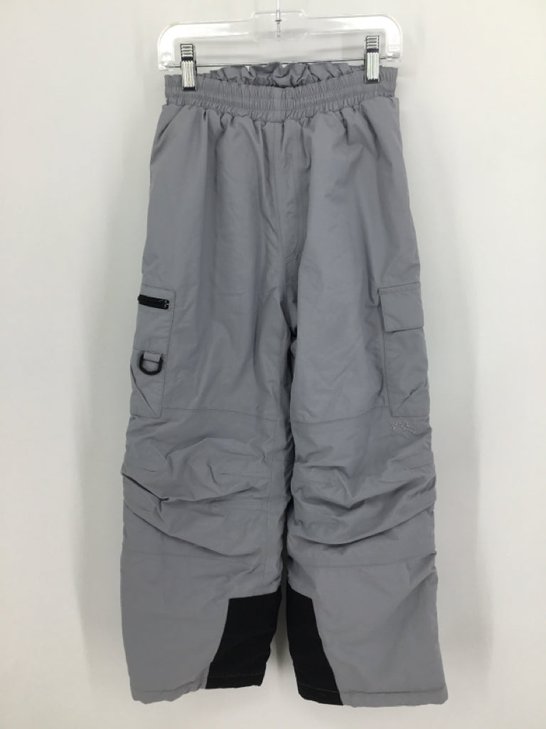Snow Lion Child Size 8 Gray Solid Outerwear - boys