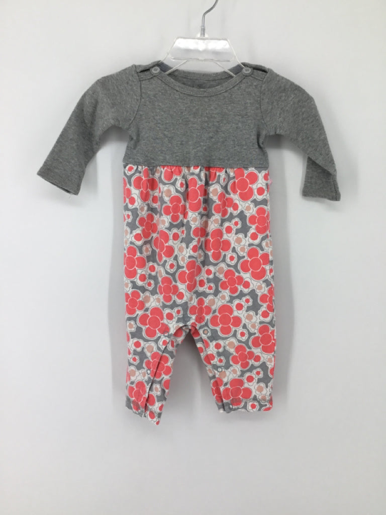 Tea Child Size 0-3 Months Gray Outfit - girls