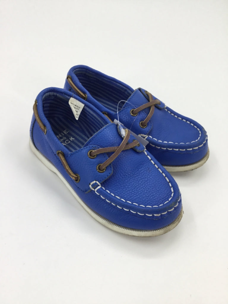 Janie and Jack Child Size 9 Toddler Blue Dress Shoes