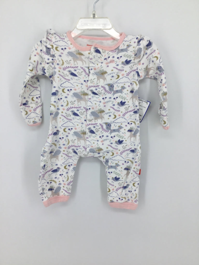 Magnetic Me Child Size 0-3 Months Pink Pajamas - girls