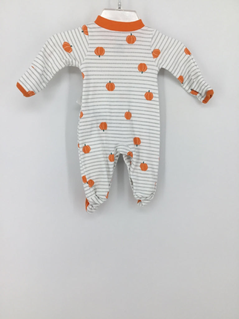 Simple Joys made by Carters Child Size Pan Handle Orange Halloween Sleeper