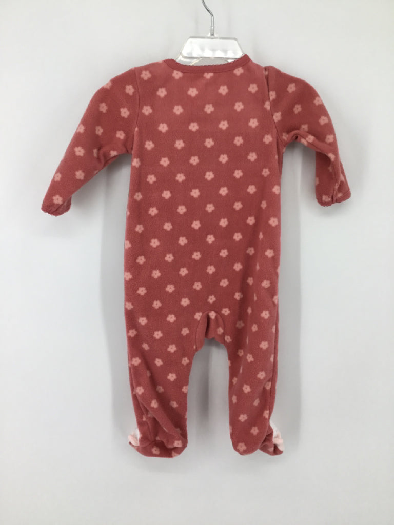Just One You Made by Carters Child Size 6 Months Pink Sleepers